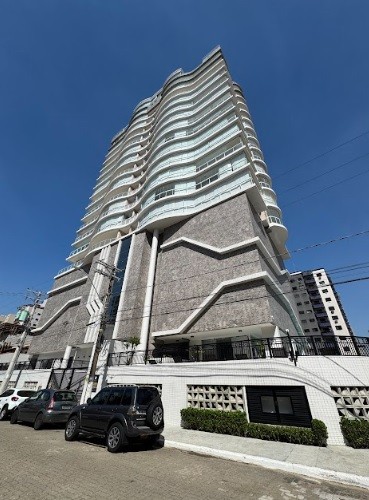 Apartamento 3 dormitórios para Venda em Praia Grande, Guilhermina, 3 dormitórios, 3 suítes, 1 banheiro, 2 vagas