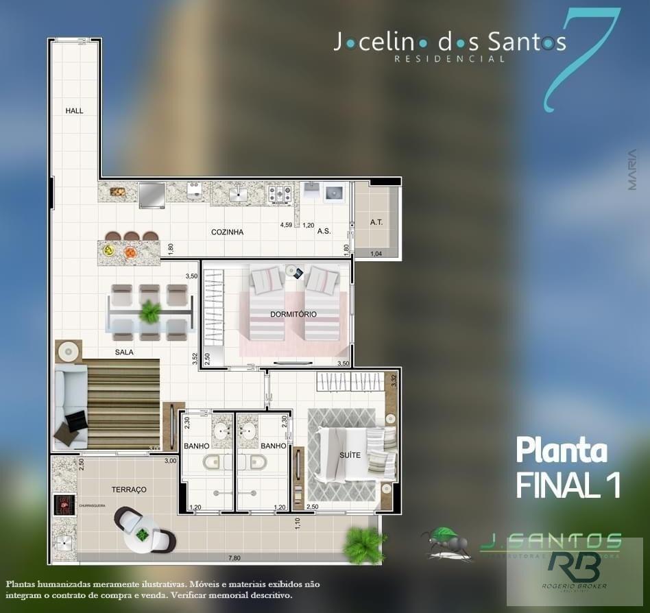 Apartamento a Venda Vila Mirim Praia Grande SP