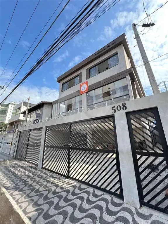 Casa em Condomínio para Venda em Praia Grande, Guilhermina, 2 dormitórios, 1 banheiro, 1 vaga