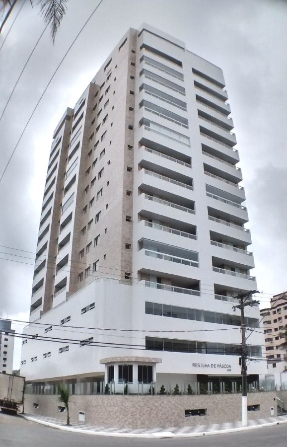 Apartamento 2 dormitórios para Venda em Praia Grande, Guilhermina, 2 dormitórios, 2 suítes, 1 banheiro, 2 vagas