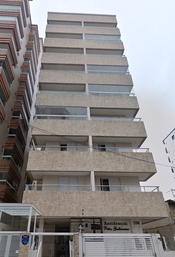 Apartamento 1 dormitório para Venda em Praia Grande, Guilhermina, 1 dormitório, 1 banheiro, 1 vaga