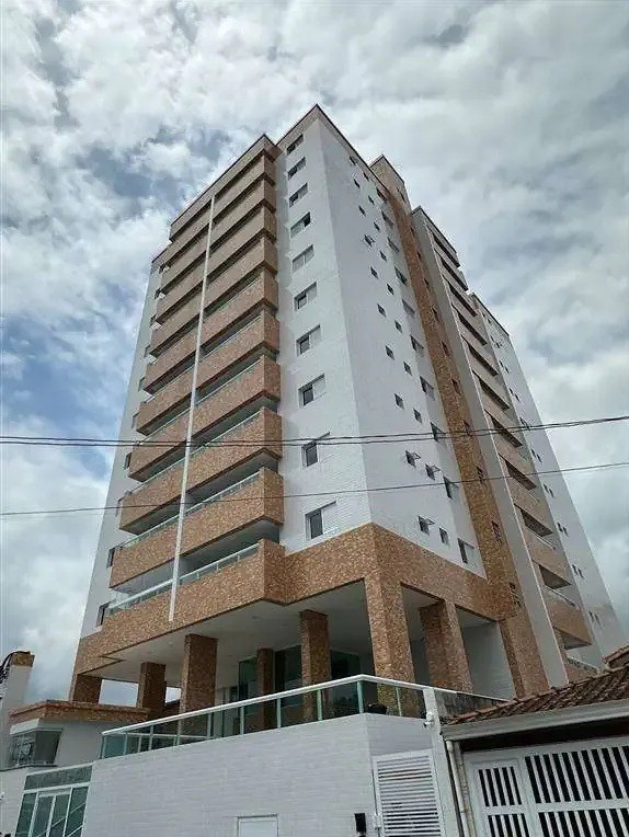 Apartamento 2 dormitórios para Venda em Praia Grande, Guilhermina, 2 dormitórios, 1 suíte, 1 banheiro, 1 vaga